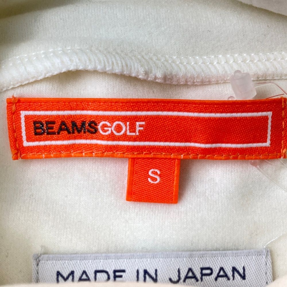 サイズ S BEAMS GOLF ビームスゴルフ タートルネック 長袖Tシャツ ワッペン ホワイト系 240101549105 ゴルフウェア メンズ ストスト LLC-HASEGAWATOSO_COM