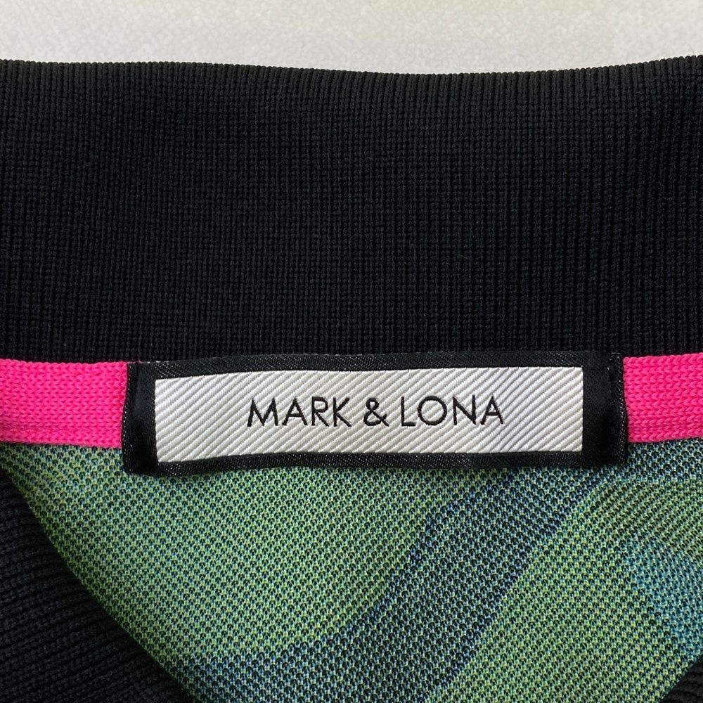 サイズ 44 MARK-LONA マークアンドロナ 半袖ポロシャツ 迷彩 カモフラ 総柄 ブルー系 240101549155 ゴルフウェア メンズ ストスト LLC-HASEGAWATOSO_COM