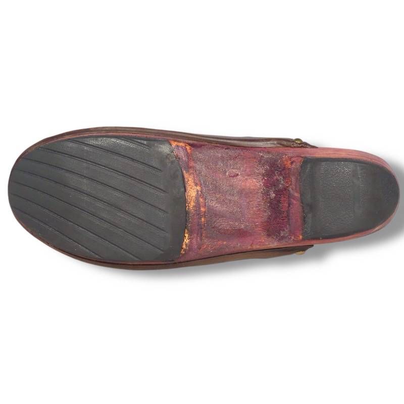 木製ソール スエードサボ