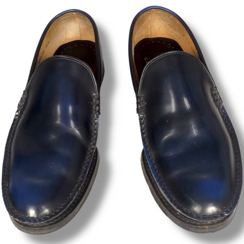 REGAL リーガル ローファー 25.5 コブラバンプ 本革 紺 ネイビー 青 50周年記念モデル レザー メンズ ローファーサイズ25.5 cm一覧 SEULB屋着古 HS 362