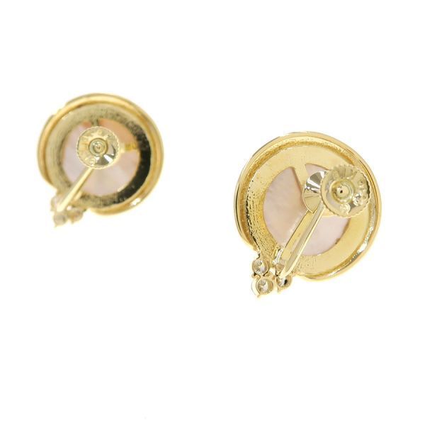 マベパールダイヤイヤリング