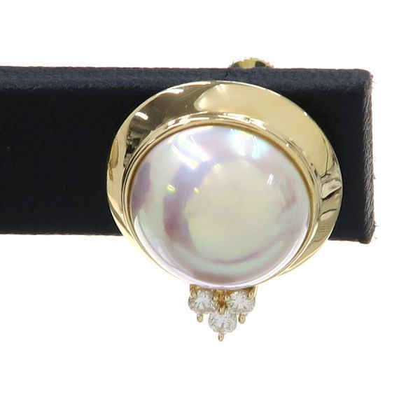 マベパールダイヤイヤリング