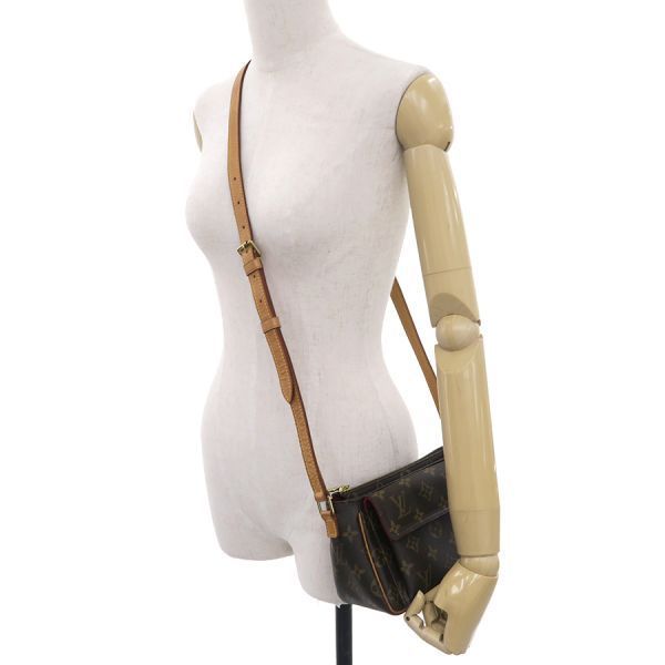 名品の ルイヴィトン モノグラム ヴィバシテPM M51165 Bランク 【国内未発売モデル】