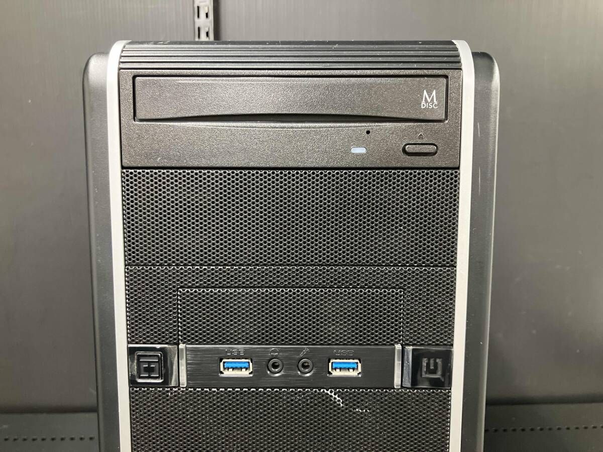 TSUKUMO G-GEAR ゲーミングPCCore i7 7700K 4.2GHz メモリ16GB SSD 240GB HDD 2TB Windows10 動作品