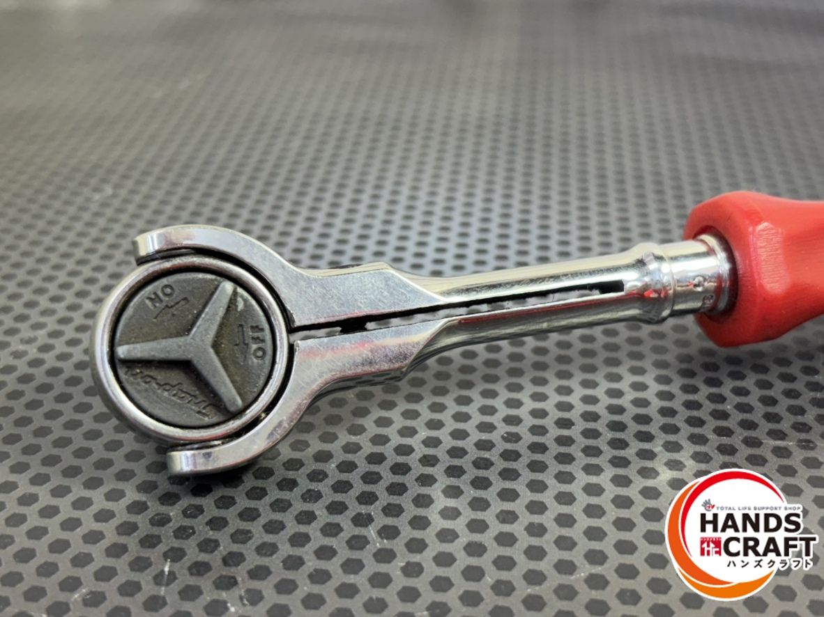 スナップオン ショートスイベルラチェットハンドル