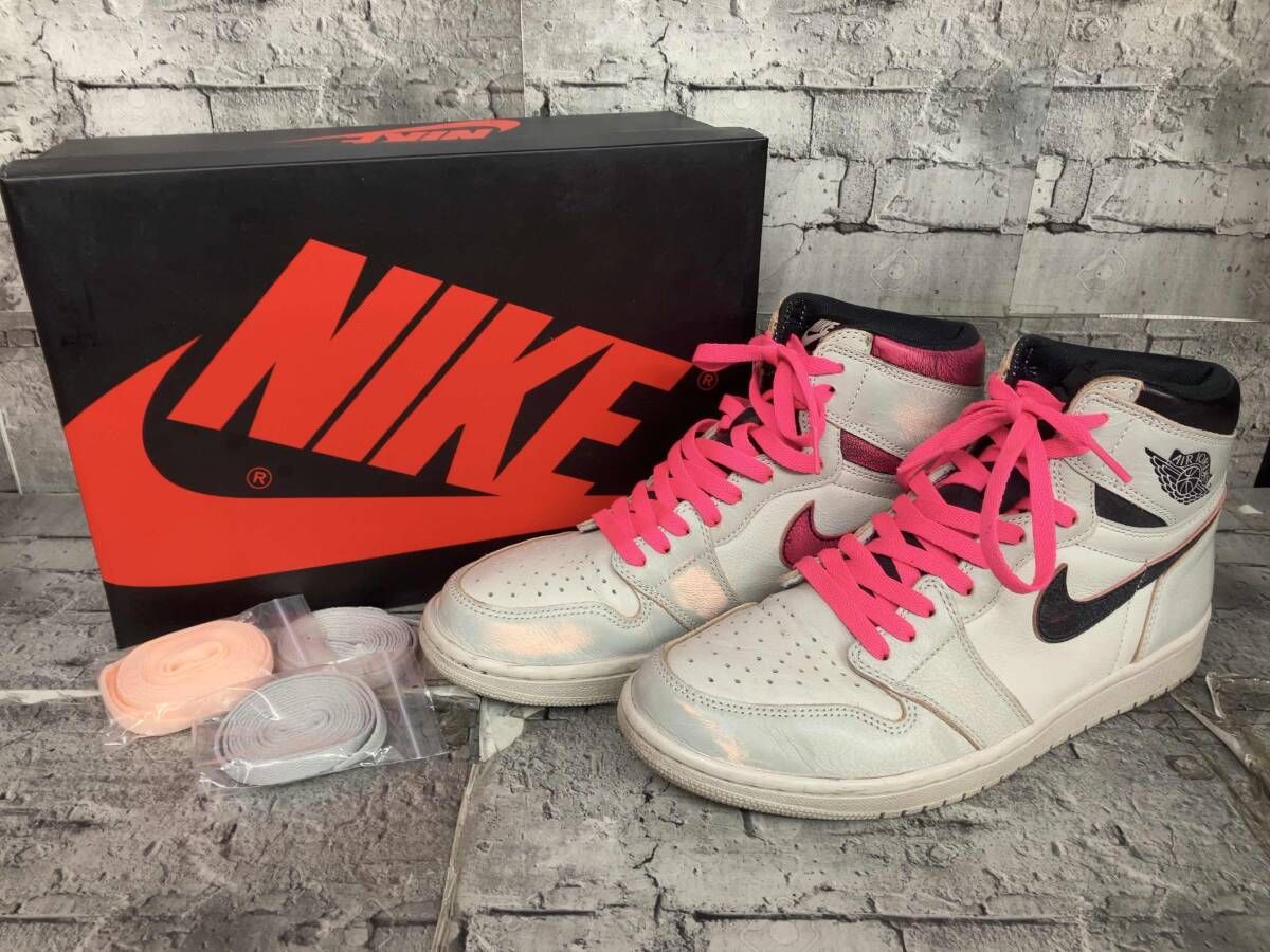 NIKE ナイキ スニーカー CD6578-006 sb×air jordan1 defiant サイズ27.5 グレー