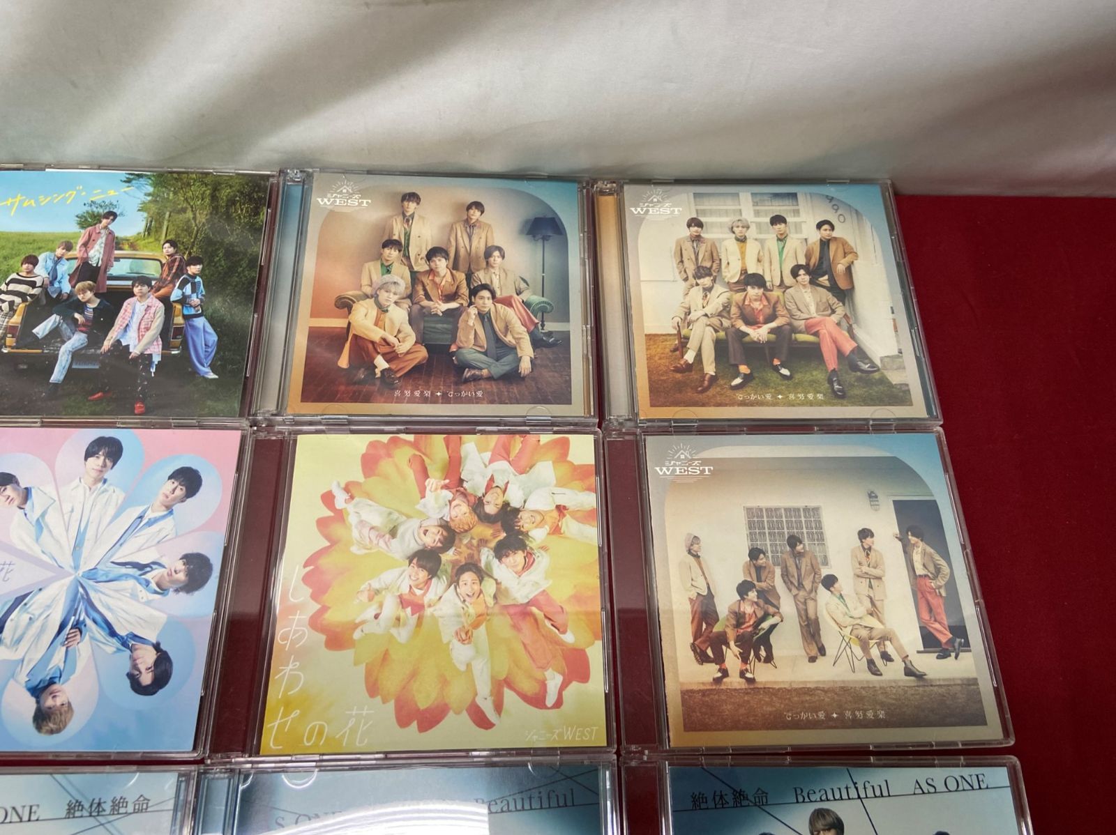 即購入可まとめ売り ジャニーズWEST シングルCD まとめ売り 44枚セット