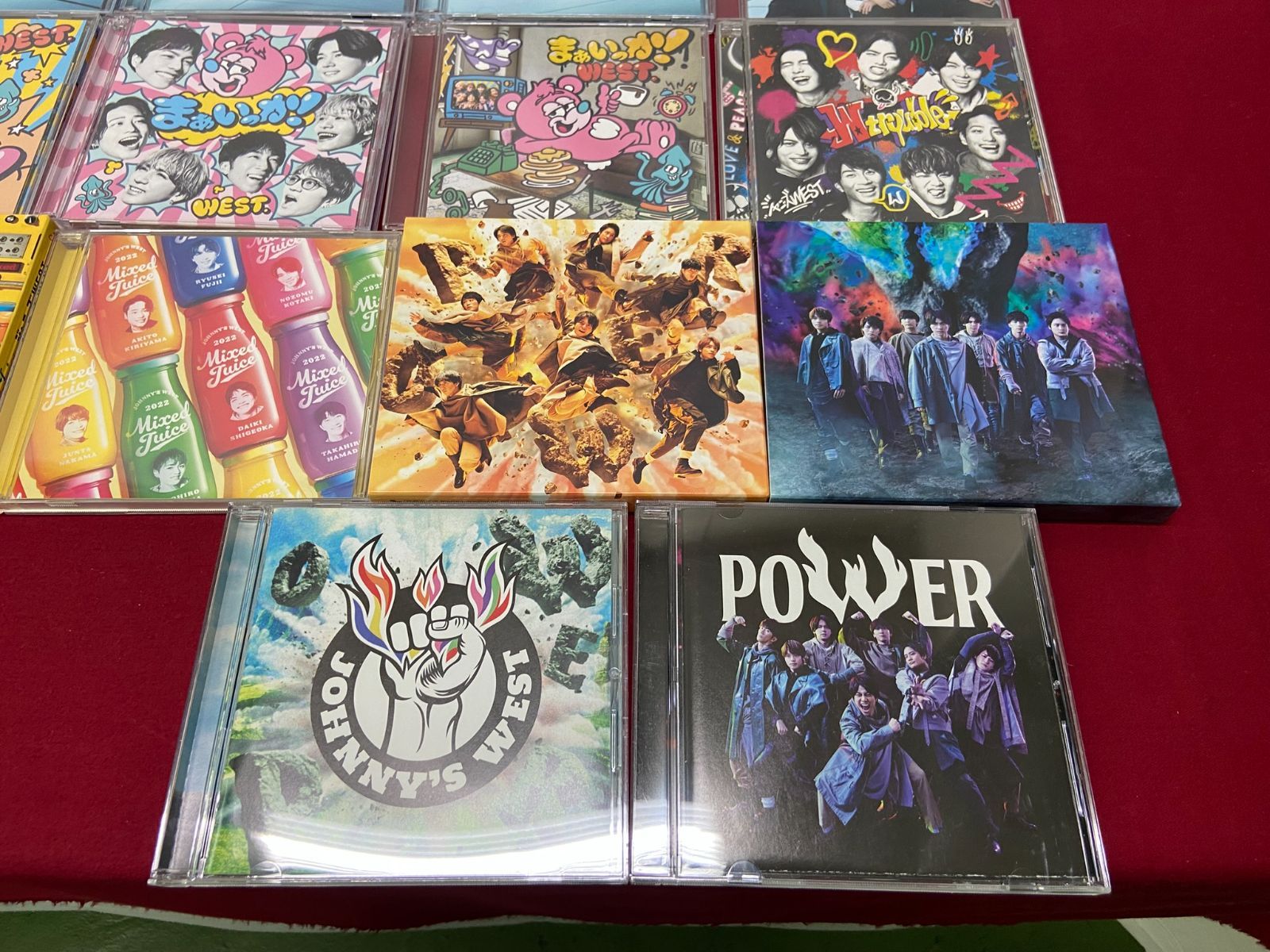 CD】 WEST. ジャニーズWEST シングル アルバム 45枚 セット 初回 
