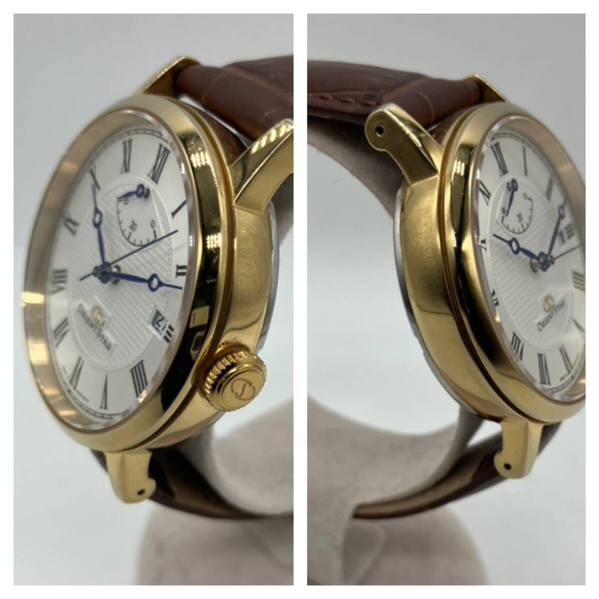 EL 09 A 0 自動巻 時計 オリエントスター 腕時計 アナログ 白文字盤 デイト 品物のみ