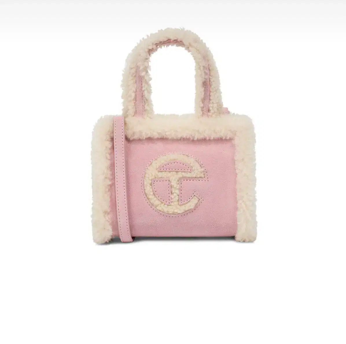 UGG Telfa スムスクリンクル ショッパーバッグ ピンク