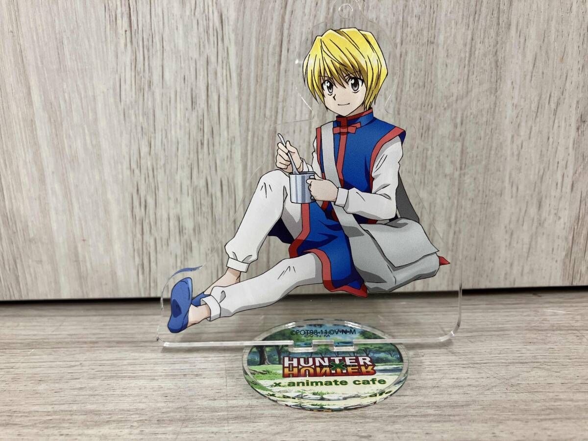 ハンターハンター クラピカ BIGアクリルスタンド アニメイトカフェ 試験編 01. BIGアクリルスタンドキーホルダー クラピカ HUNTER×HUNTER