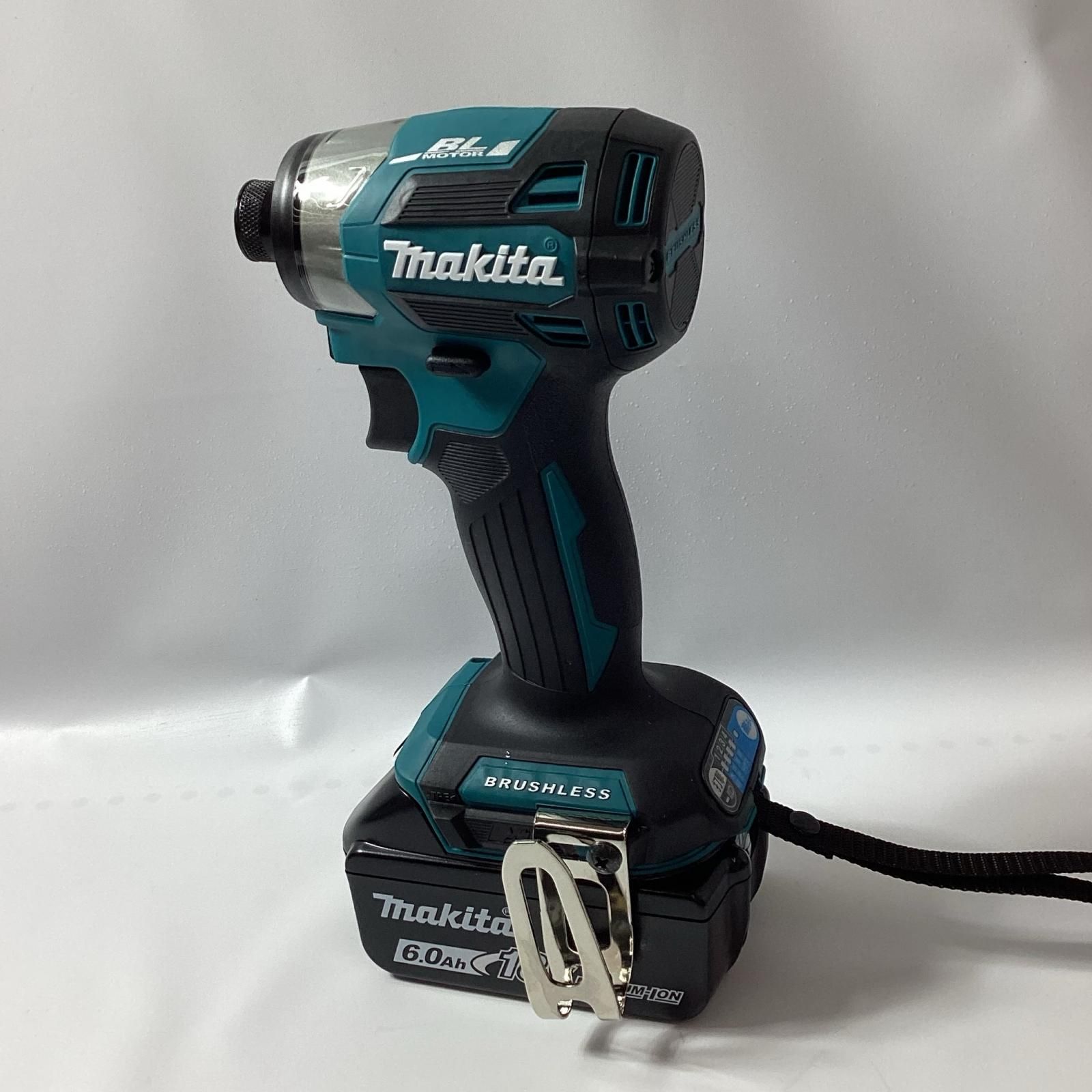 MAKITA マキタ インパクトドライバ TD173DRGX ブルー 充電器 充電池2個 ケース付