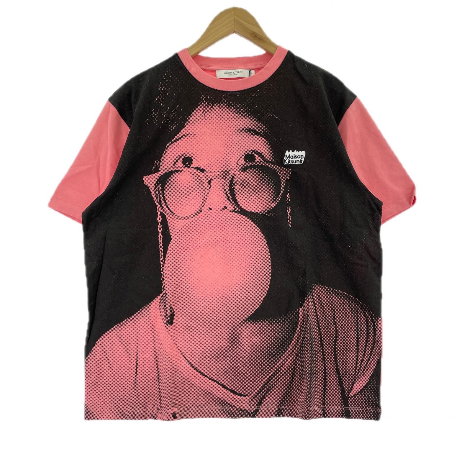 MAISON KITSUNE ｵﾗﾝﾋﾟｱﾙﾀﾝSSTEE M ﾋﾟﾝｸ