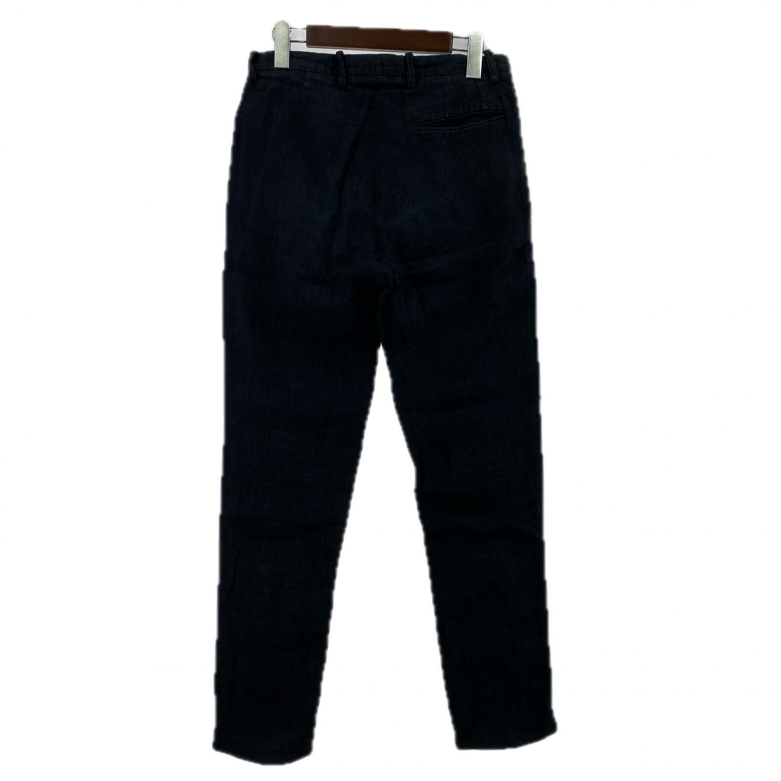 bergfabel リネンパンツ 46 ブラック