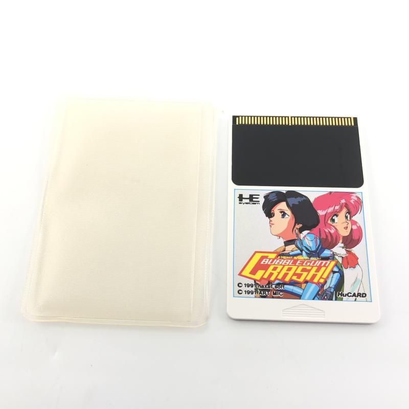 バブルガムクラッシュ PCエンジンHuカードソフト