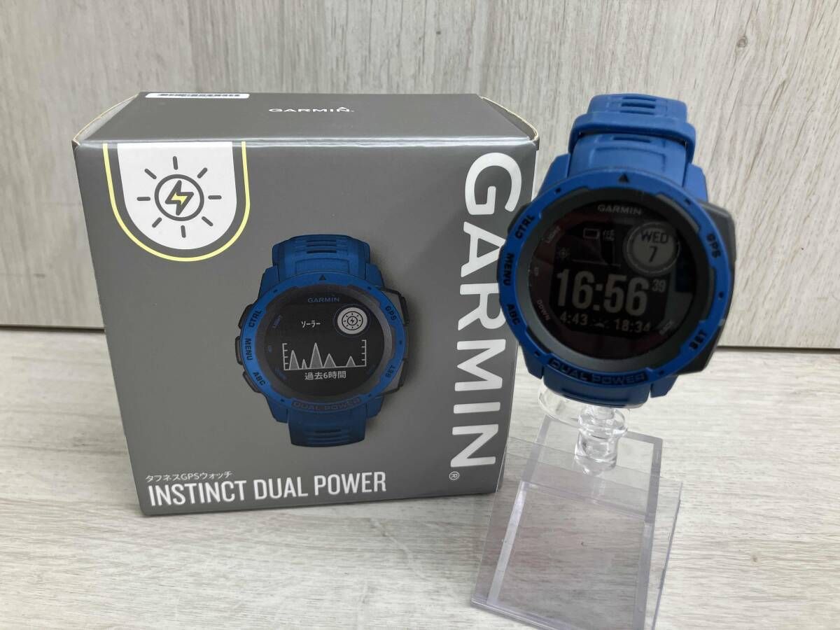 GARMIN ガーミン INSTIOCT DUAL POWER タフネスGPSウォッチ アウトドア