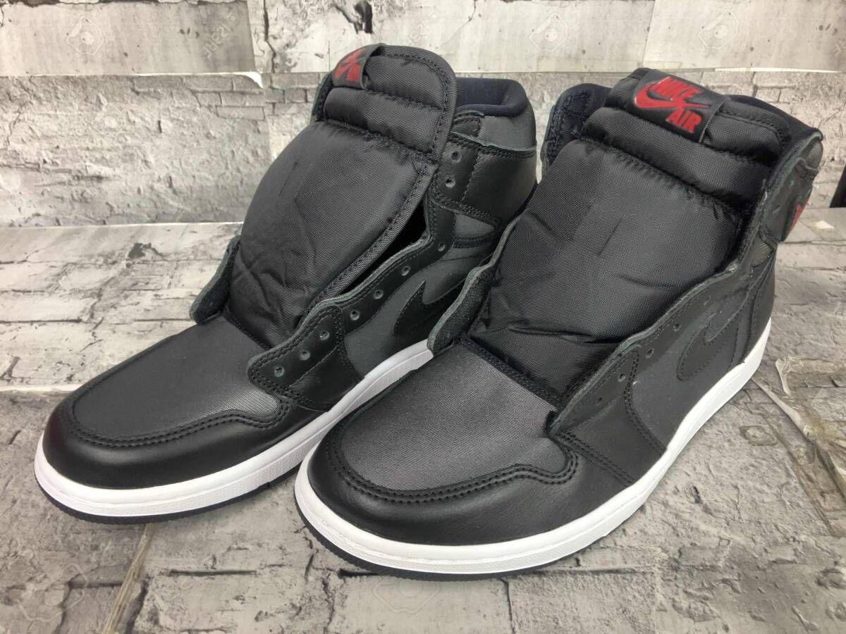 NIKE ナイキ スニーカー 555088-060 AIR JORDAN 1 RETRO HIGH OG サイズ28 ブラック