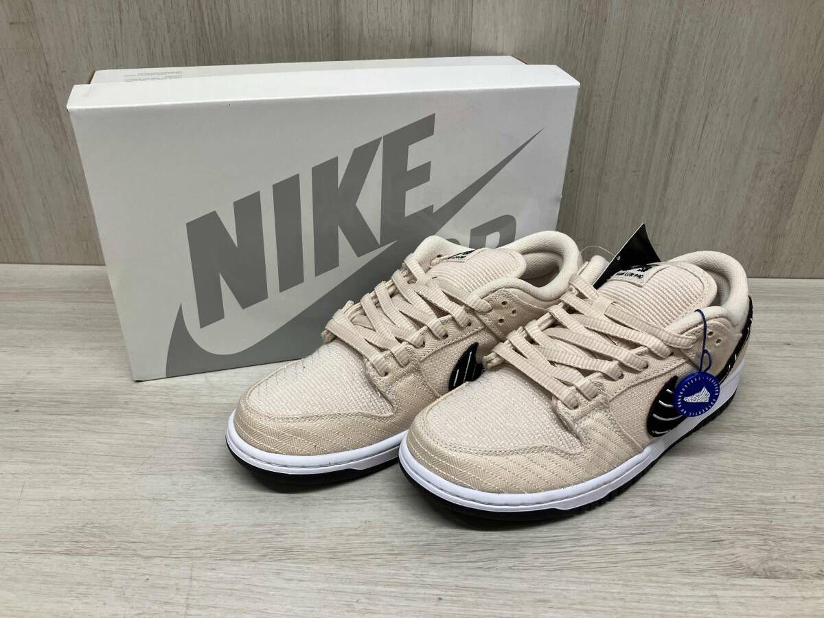Albino & Preto × Nike SB Dunk Low Pro QS Pearl White FD2627-200 