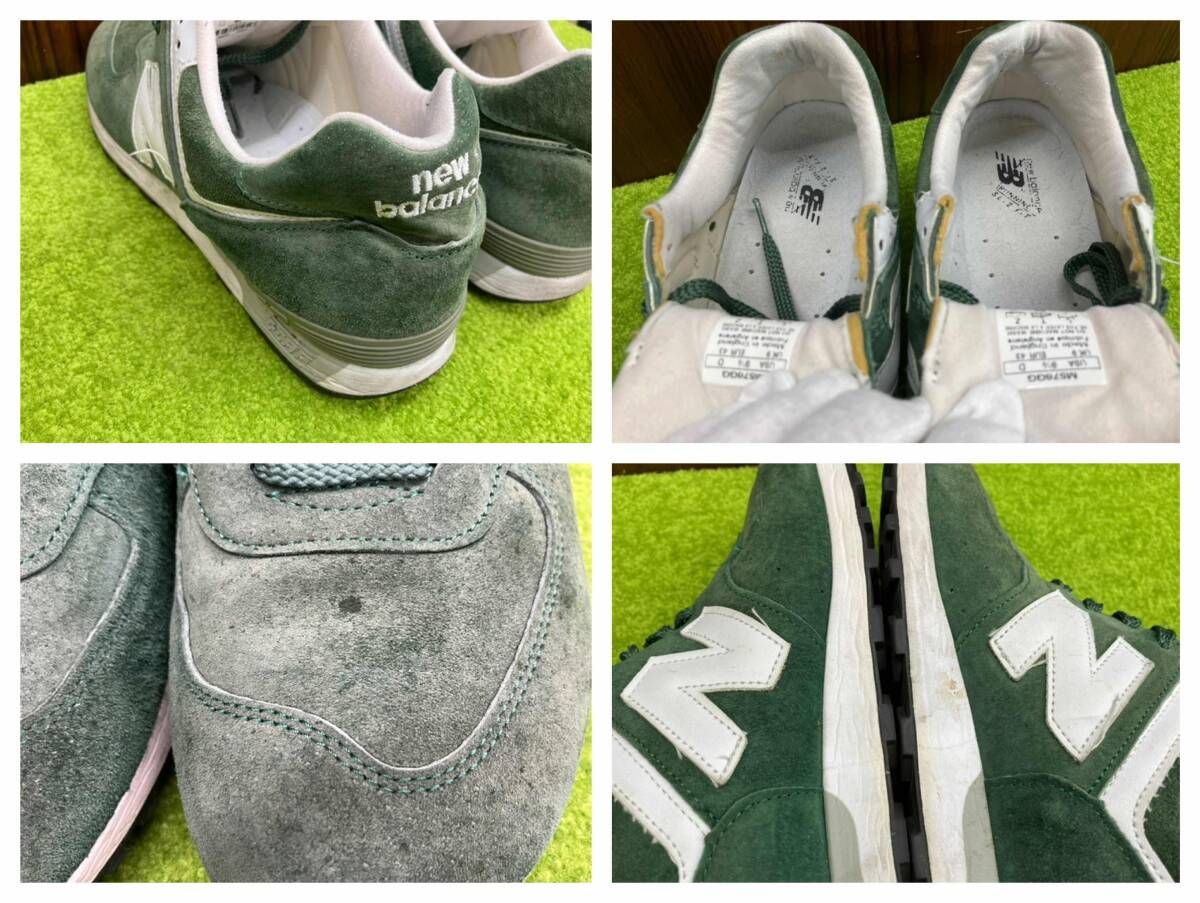  Balance ニュー ンス MADE IN ENGLAND USA 91 2 モスグリーン系 M 576 GG スウェード メンズシューズ スニーカー スニーカー 靴