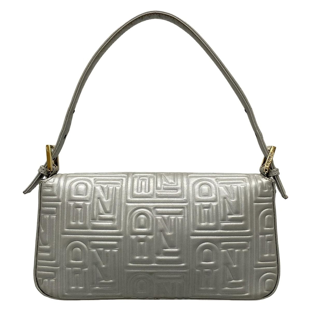 ストラップ取り外し可 ロゴエンボス加工