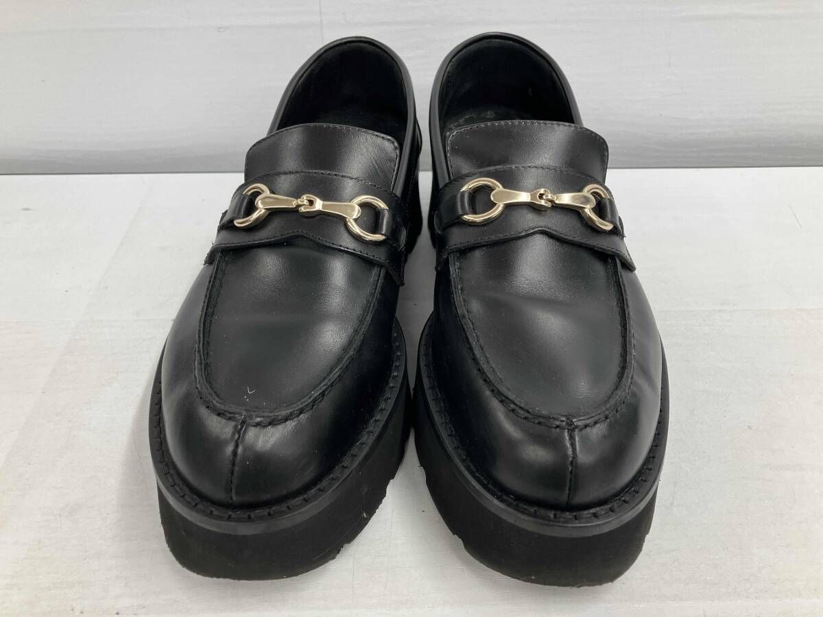 GREEN LABEL RELAXING別注 PASCUCCI パスクッチ BIT LOAFER ビットローファー ブラック イタリア製 箱有り 24.0cm程度 4119