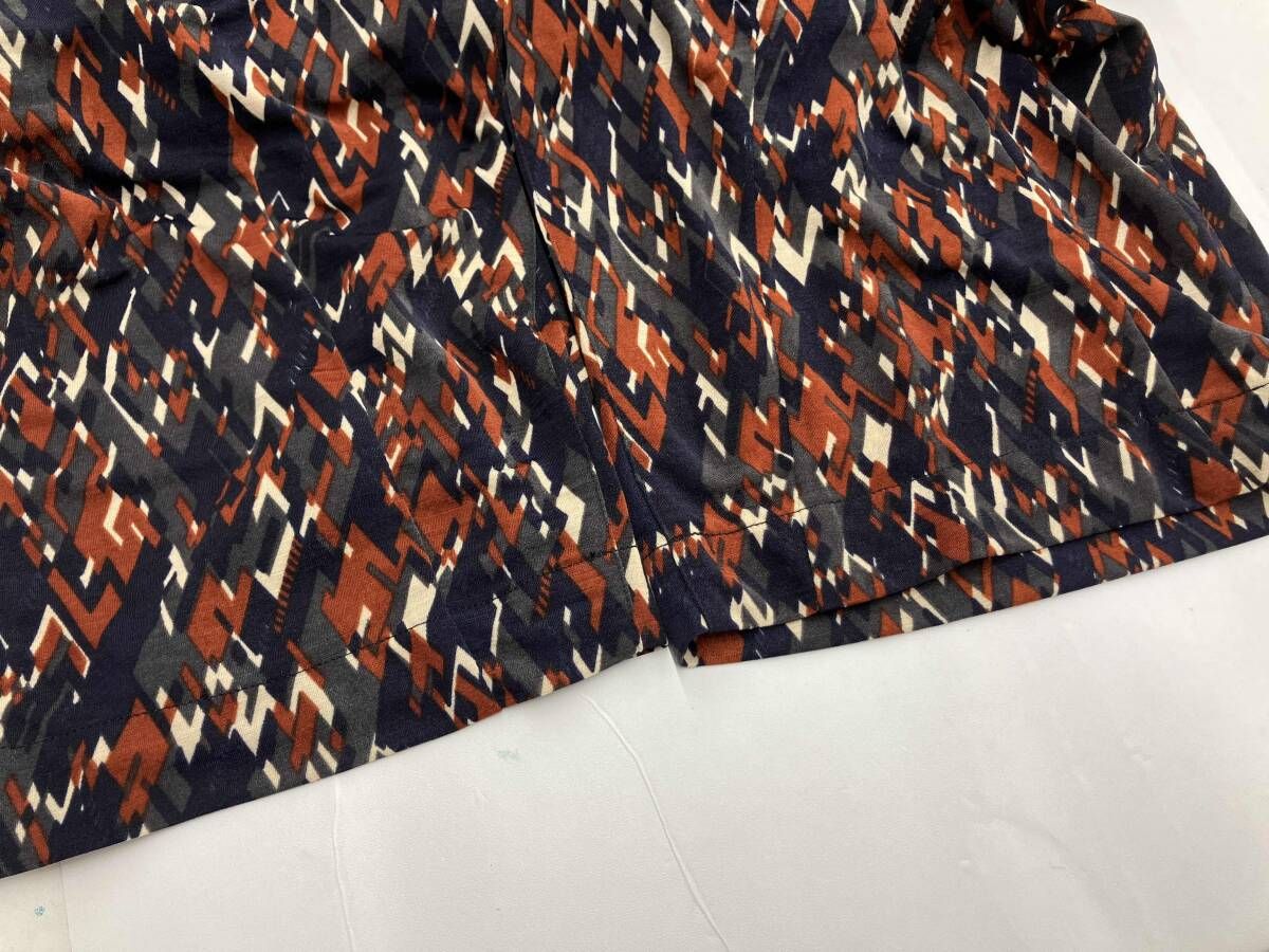 TIGHTBOOTH ロングパンツ タイトブース 総柄 幾何学模様 ポリエステル サイズM