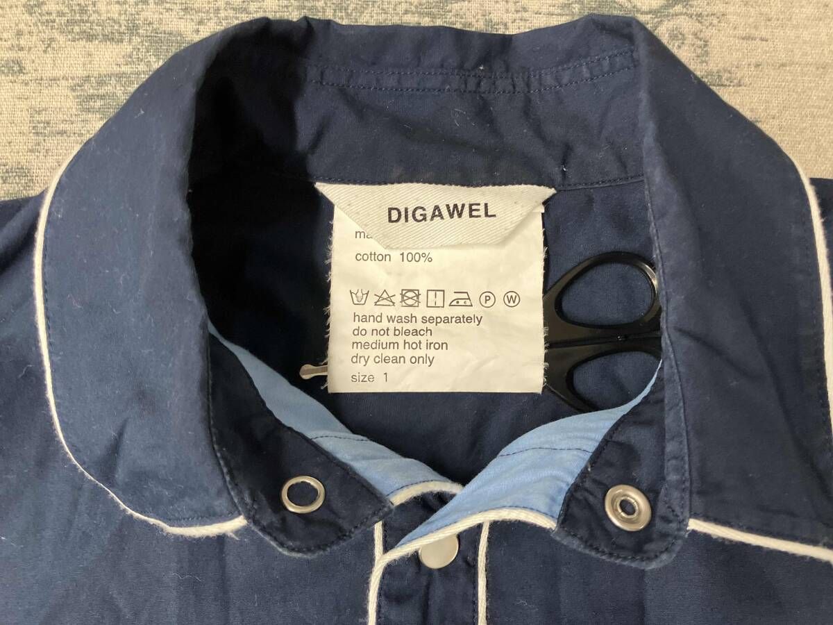 DIGAWEL ウエスタンシャツ サイズ1