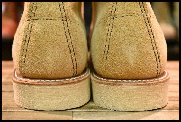 8.5 E ♥ 犬タグ復刻 18年 レッドウィング 8173 スエード アイリッシュセッター ラフアウト モックトゥ ブーツ GP 193