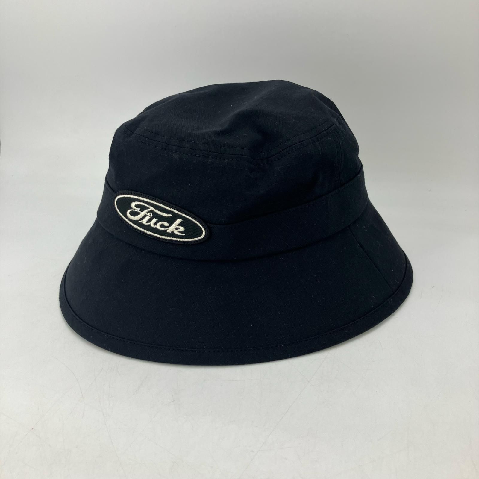 イオン広店 HYSTERIC GLAMOUR ヒステリックグラマー ハット F Kワッペン アドベンチャーハット ブラック 118