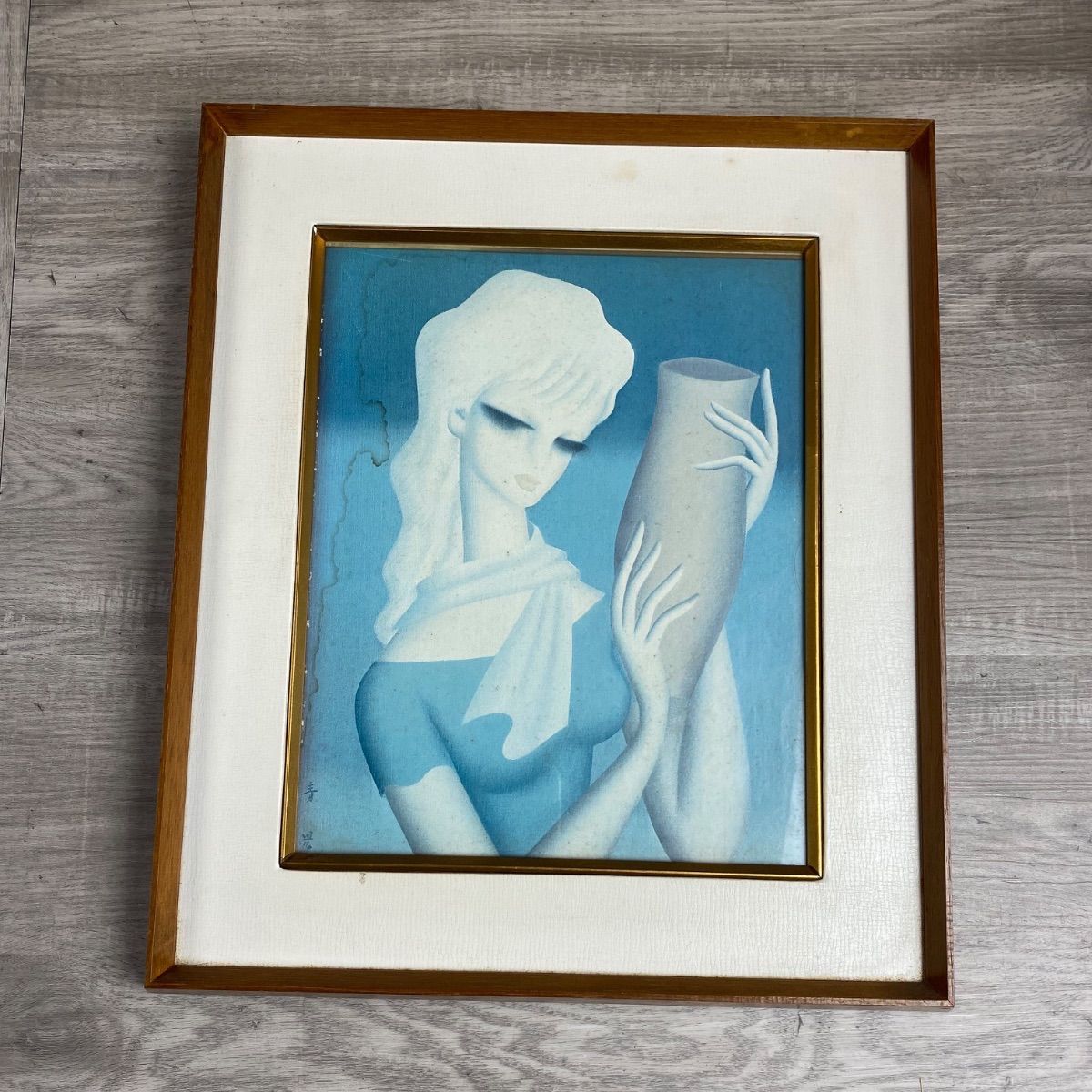 絵画 女性像 複製画 25WK0124