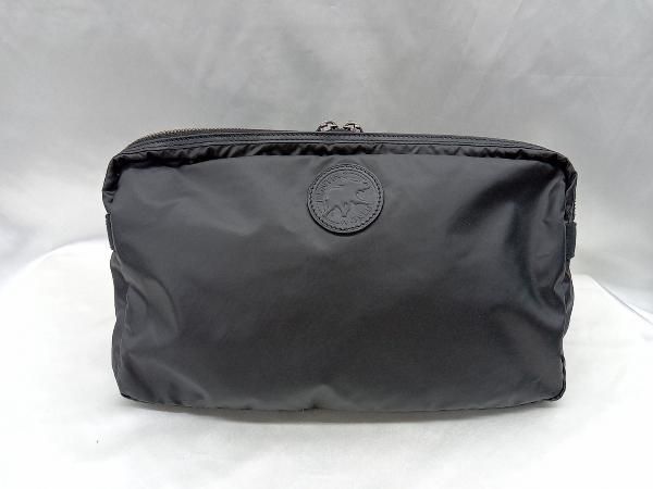 HUNTING WORLD 071904 ウエストバッグ バッグ ブラック ハンティングワールド メンズ