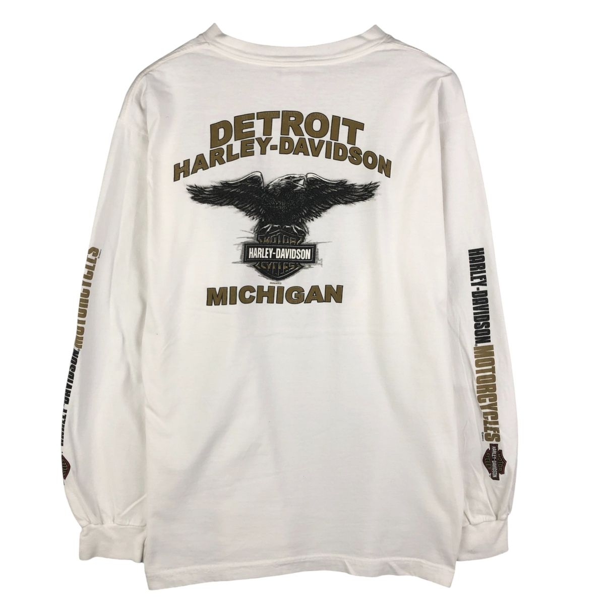 古着 00年代 ハーレーダビッドソン Harley-Davidson ロングTシャツ ロンT メンズL相当 eaa592500