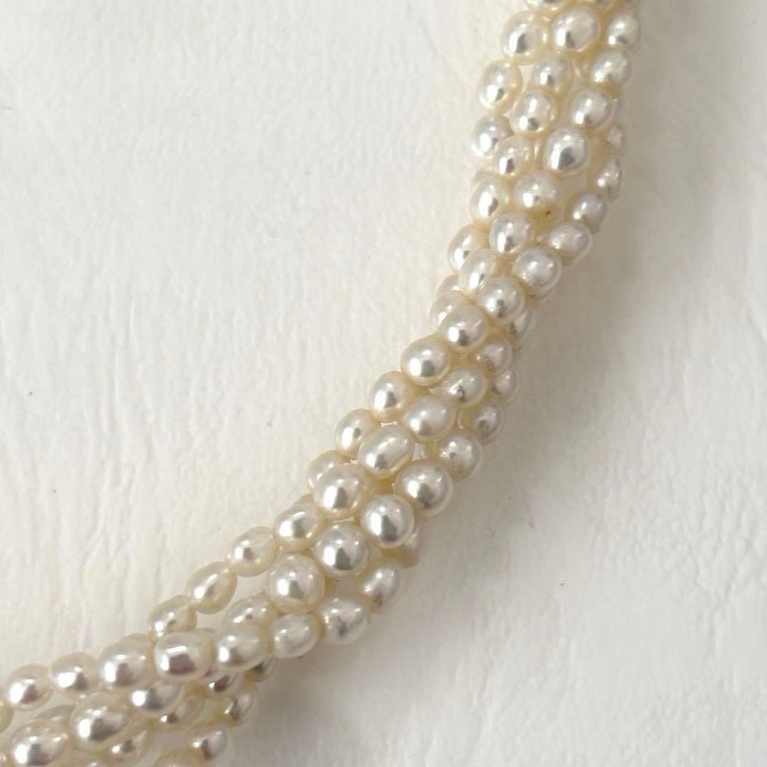 429【タサキ】K18 ５連　パール　ネックレス 429【タサキ】K18 5連 パール ネックレス - メルカリ