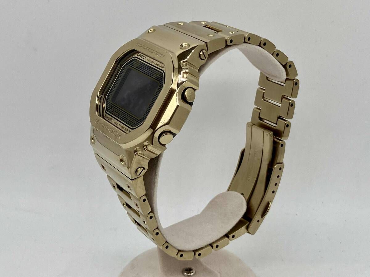 CASIO カシオ G SHOCK ジーショック GMW B 5000 GD 9 JF フルメタル ゴールド 電波ソーラー