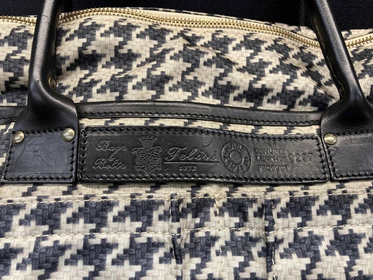 Felisi トートバッグ Felisi フェリージ 9237/ヘルメットバッグ/総柄