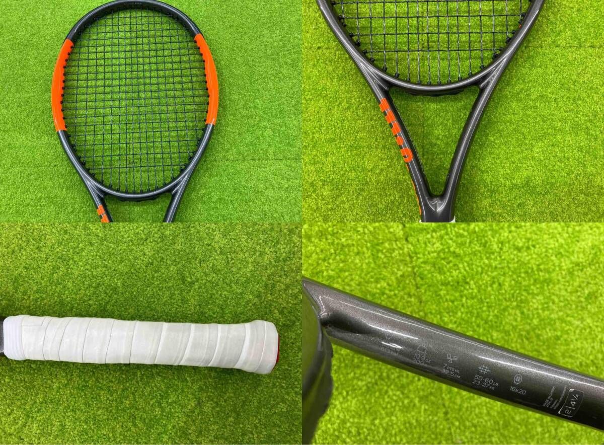 Wilson BURN95【CV】グリップ2【ほぼ未使用】