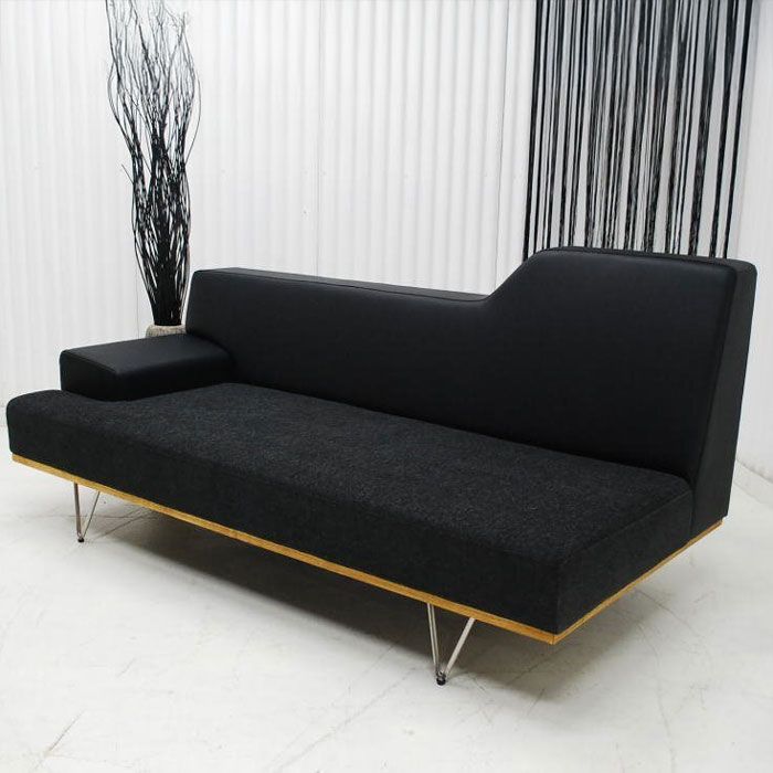 アウトレット 現品限り 一部 大 アシンメトリーデザイン スタイリッシュモダンソファー お洒落な空間を演出 リビング家具 251021-イット右2.5p