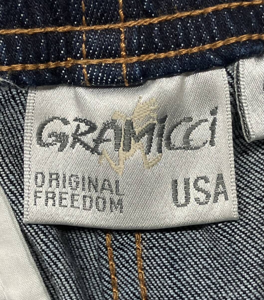  グラミチ デニム ニューナローパンツ 8817-DEJ ジーンズ インディゴブルー アメリカ製 サイズM スラックス パンツ