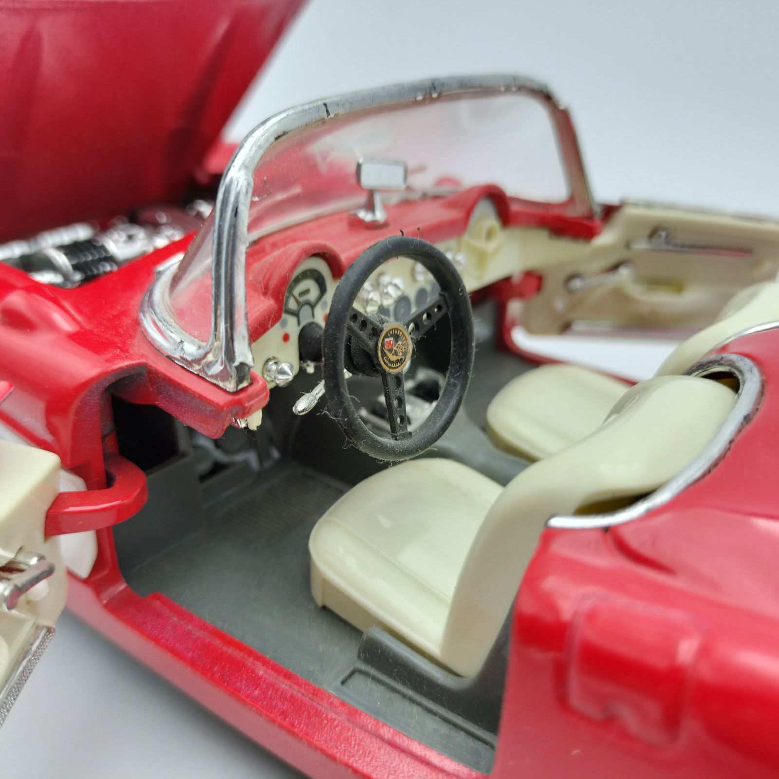 Road Tough】1957 Chevrolet Corvette シボレー・コルベット レッド 1