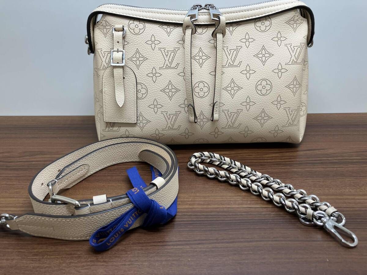 LOUIS VUITTON M24114ハンドイットオ-ルPM 2WAYバッグ ショルダー 斜め掛け モノグラム マヒナ