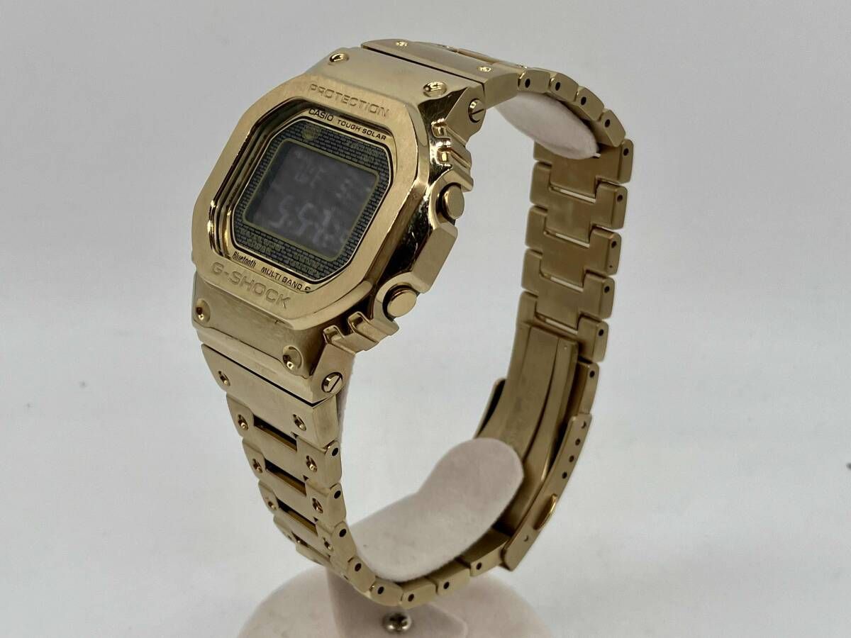 CASIO カシオ G SHOCK GMW B 5000 GD 9 JF フルメタル 電波ソーラー ゴールド