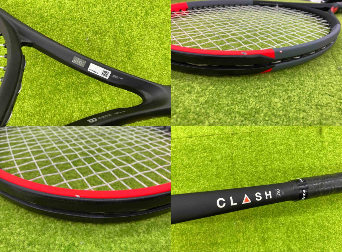 Wilson ウィルソン CLASH 100 2019 テニスラケット グリップサイズ2 LLC-HASEGAWATOSO_COM