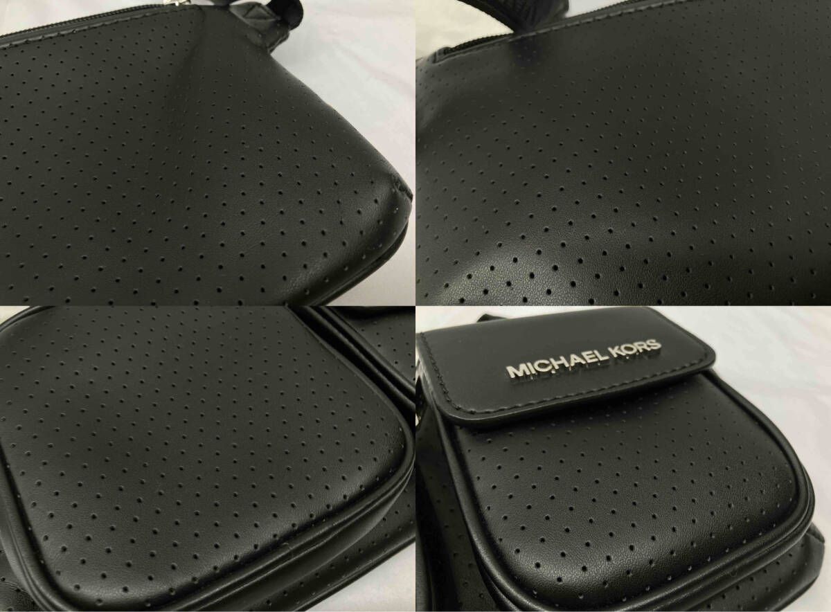 MICHAEL NORS マイケルコース ボディバッグ ショルダーバッグ ブラック レディース