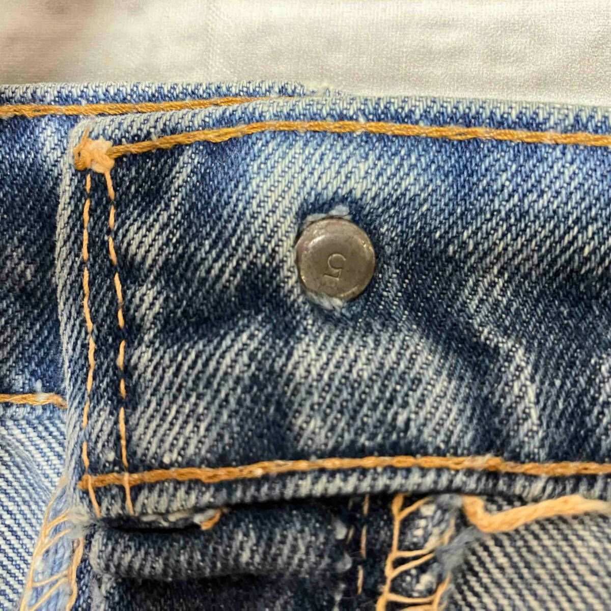  LEVI’S リーバイス 505 70 s 66前期 赤耳 42 TALON ボタン裏5 裾上げあり ノーリペア 古着 ジーンズ その他 デニム ジーンズ