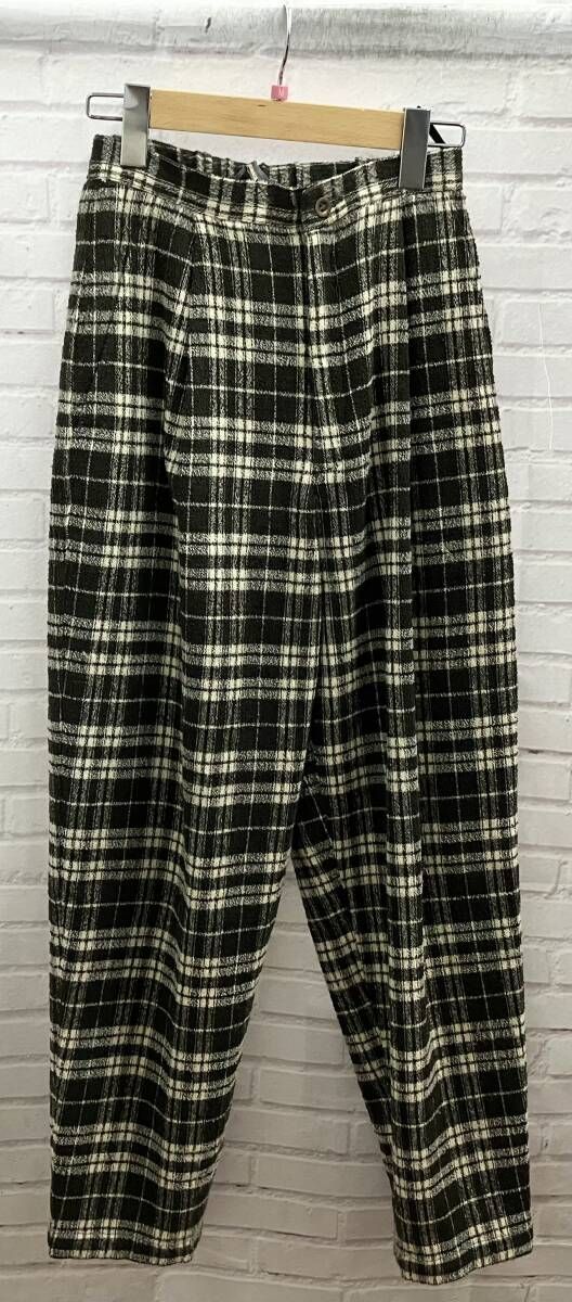 ISSEY MIYAKE イッセイミヤケ JG44057 ブラック ホワイト パンツ Mサイズ