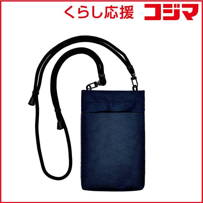 限定セール，お得 【 新品 未開封 】   ラスタバナナ Pacache 片手で開閉できるミニサコッシュ(X-PAC VX21) ネイビーブルー RFRSC01NVBL 未使用 送料無料 防水ケース