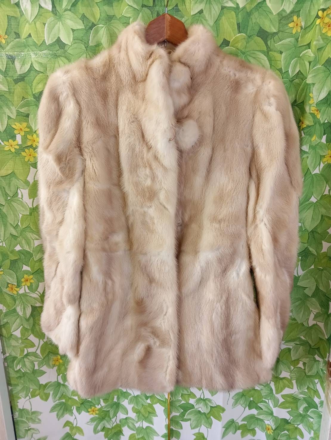 品 EMBA エンバ ミンク ファー コート 毛皮 名前入り 現状品