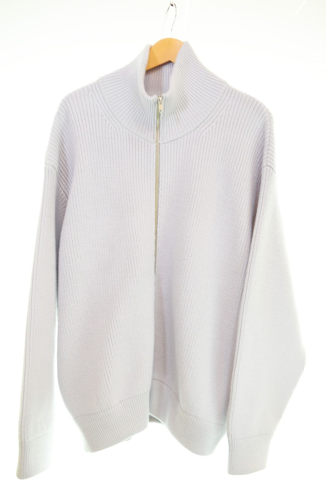 シュタイン stein DRIVERS KNIT ZIP JACKET ニットジャケット ST 696 セーター グレー Mサイズ 103 MT 3294