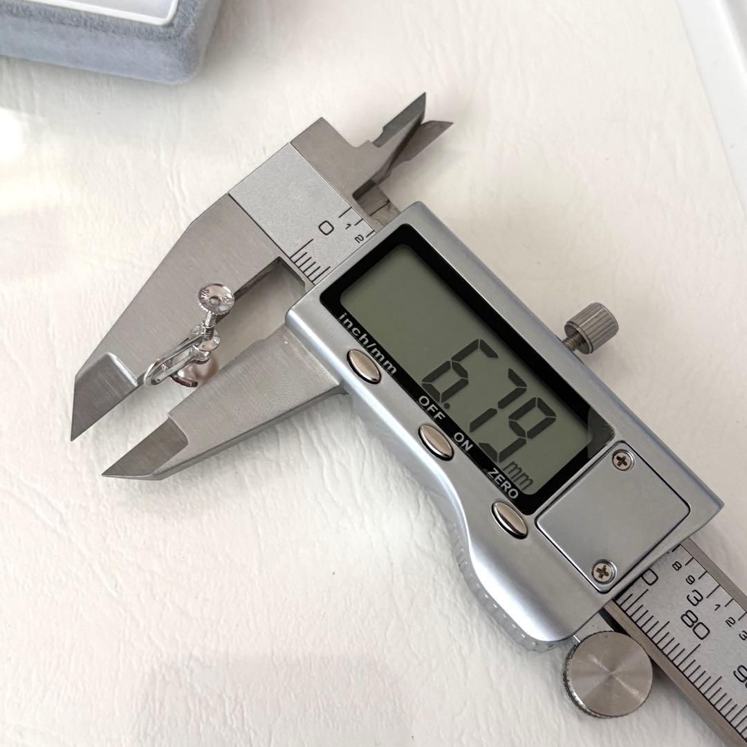 210 ミキモト シルバー パール 約6.7mm イヤリング ボタニカル FORTGASGNV_COM_BR