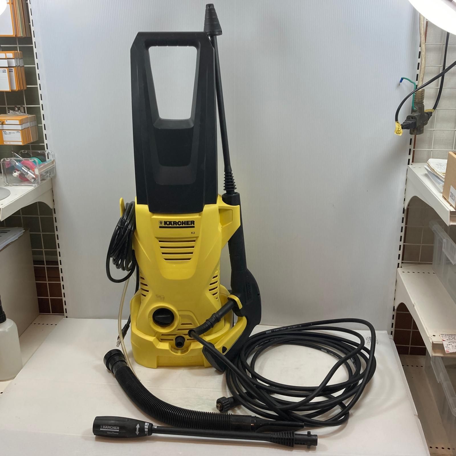 κκKARCHER ケルヒャー 大型機械 高圧洗浄機 KARCHER コード式 K 2 イエロー